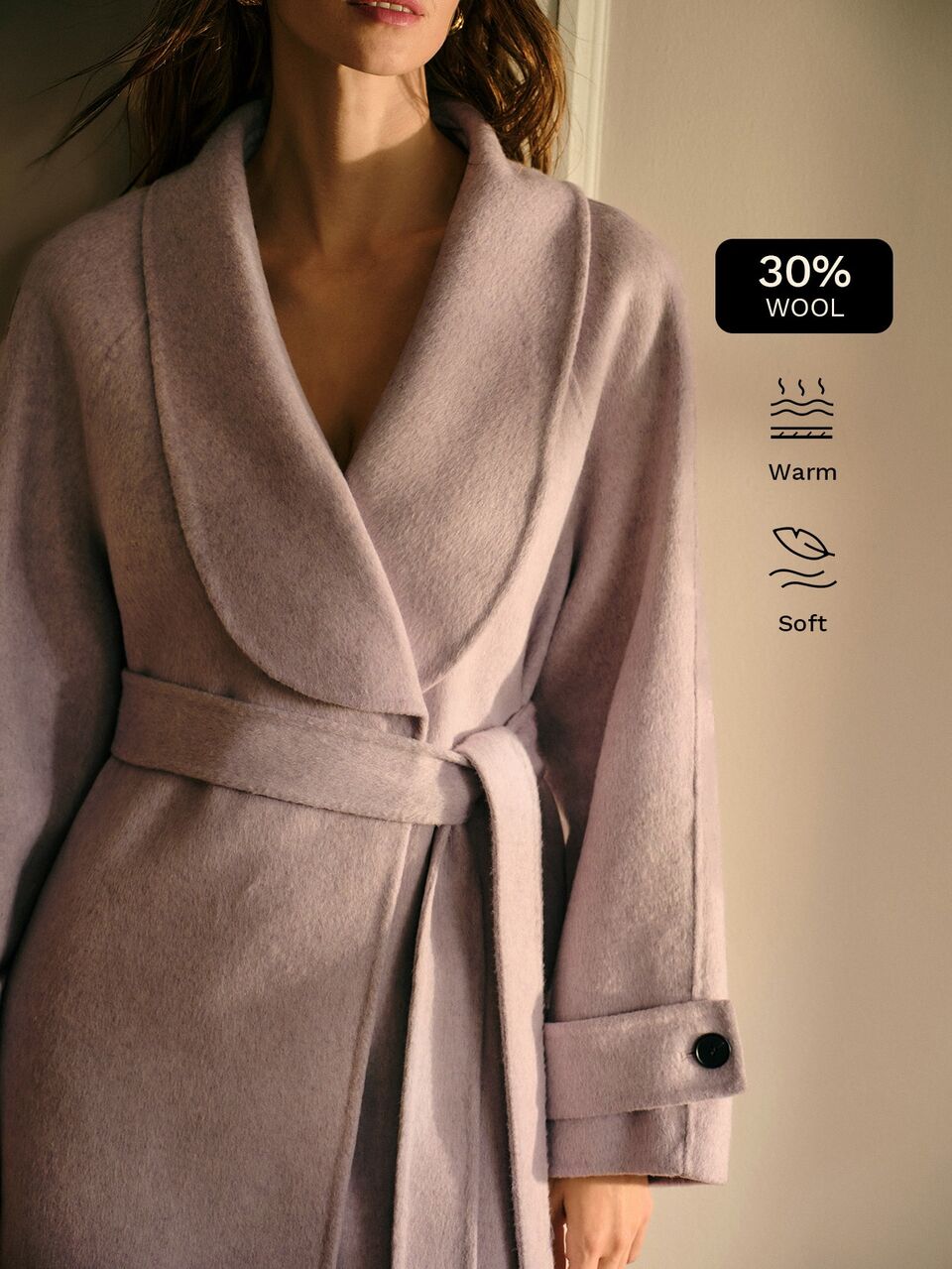 MOTF WOMEN'S STREET STYLE BUTTON LONG SLEEVE FASHION OVERCOAT