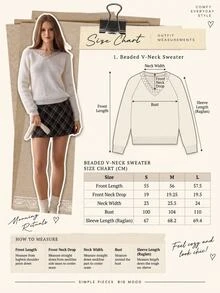 EURMUSE Luxury Pearl Embellished V-Neck Ribbed Knit Sweater, Elegant Slim Fit Soft Touch Pullover With Statement Stud Detailing For Chic Fall Winter Smart Casual Styling - White - View 6