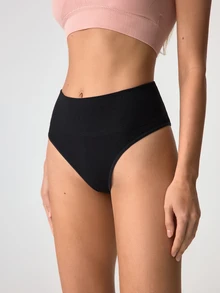 Loungeista 3pcs/Set Women Seamless High Waist Intimate Underwear Set - Multicolor - View 6