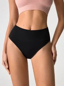 Loungeista 3pcs/Set Women Seamless High Waist Intimate Underwear Set - Multicolor - View 5