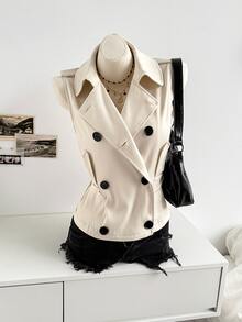 Soleia Women Jackets No Chest Padding - White - View 4