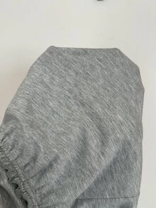 GalTyme Plus Size Women's 2 In 1 Frill Trim Long Sleeve Casual T-Shirt - Grey - View 6