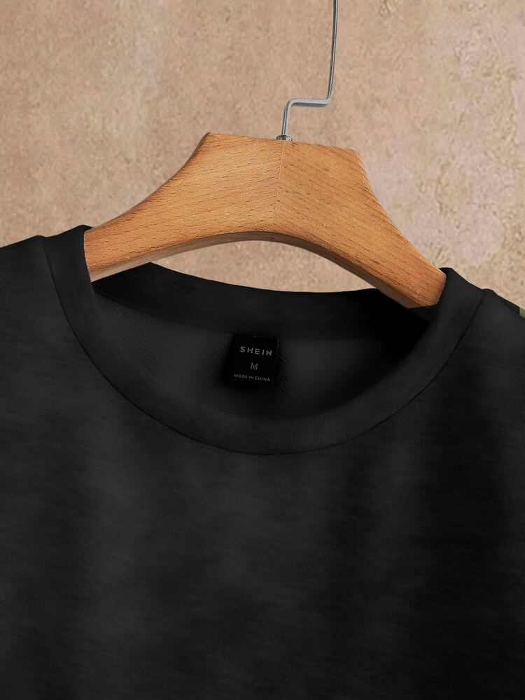 HIMLAND Sweatshirt Pullover Pria, Sweatshirt Kasual, Atasan Musim Gugur dan Musim Dingin, Potongan Longgar, Streetwear, Pakaian Olahraga, Warna Polos Dasar, Bahu Jatuh, Lapisan Bulu. - MultiWarna - View 4