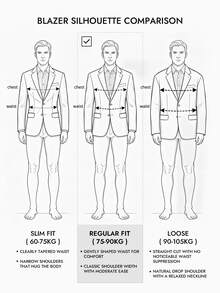 Officeau Men's 3pcs Red Colorblock Shawl Collar Luxury Suits, Blazer & Waistcoat & Pants, Tuxedos For Wedding/ Evening/ Prom - Red - View 3