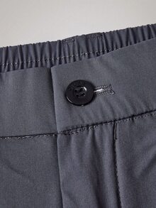 Officeau Men's Grey Straight Leg Dress Pants, For Business Casual/Commuting, Gift For Father/Husband - Grey - View 6