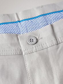 Officeau Men's Light Grey Straight-Fit Suit Pants, For Formal Business/ Office - Light Grey - View 7