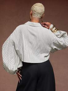 Vixey Women Tops - Black and White - View 5