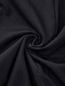 CourtClass CourtClass Women's Solid Color High Waist Daily Fitness Sports Shorts - Black - View 5