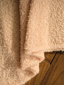 MOTF PREMIUM WOMEN'S AUTUMN/WINTER WOOL KNITTED SKIRT WITH HANKY HEM - Champagne - View 8