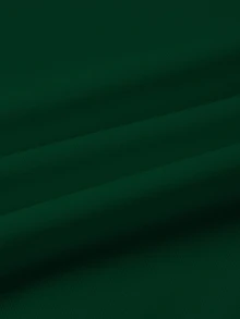 Zolique 女款長袖字母印花圖案T恤上衣，深綠色休閒日常外出秋季女裝 - 綠色 - 查看 5