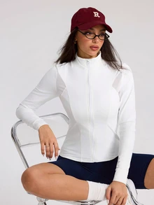 Easithlete Easithlete 2026 New Women's Outdoor Sports White Fashion Minimalist Equestrian Outfit - White - View 4