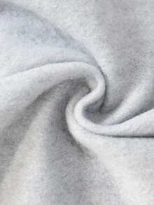 SHEIN Vacaura 少女緊身喇叭褲 時尚字母印花休閒運動長褲 日常穿著 - 灰色 - 查看 8