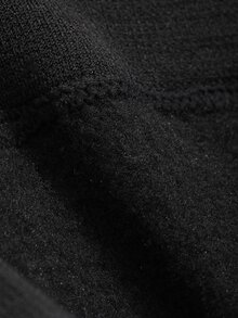 Dazy Kids Tween Girl Solid Color Warm Leggings With Socks - Black - View 3
