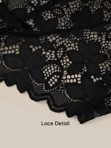 Bralution Celana Dalam Wanita Seksi Motif Renda Patchwork untuk Sehari-hari, 3 Potong, Isi 5 Buah - MultiWarna - View 3