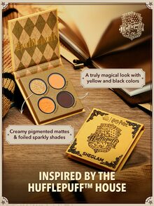 Harry Potter™ X SHEGLAM Hufflepuff™ House 眼影盤 品牌美妝化妝品 適合女士與女孩 - Hufflepuff - 查看 3