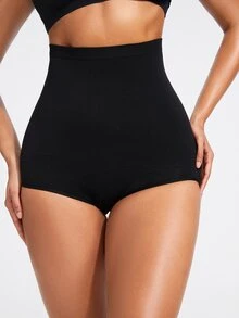 SHAPORA Bawahan Korset Wanita Plain - Hitam - View 2