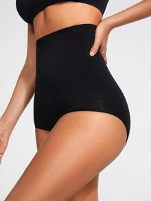 SHAPORA Bawahan Korset Wanita Plain - Hitam - View 4