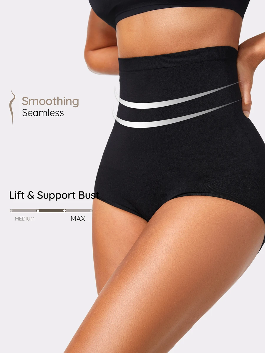 SHAPORA Bawahan Korset Wanita Plain - Hitam - View 1
