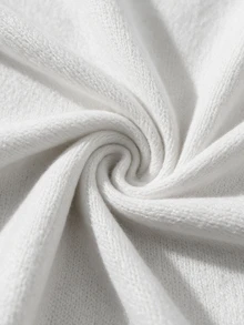 Penseblé Elegant High Neck Single-Breasted Long Sleeve Cardigan For Women - White - View 7