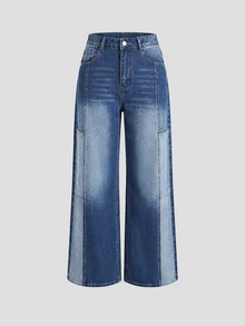 GlowEve Women's Casual Versatile Daily Wear Denim Jeans With Pockets And Buttons - Multicolor - View 2