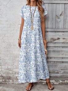 Blue and White