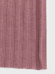SHEIN TALL SIZE 3pcs Rib Knit Multicolour Fake Drawsting Detail Long Pants Homewear Comfort Casual - Multicolor - View 4