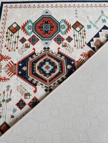 Non-Slip, Washable, Digitally Printed Rug, Runner, Kitchen Rug, Suitable For Living Room ,Bedroom , Outdoor - White - View 10