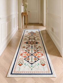 Non-Slip, Washable, Digitally Printed Rug, Runner, Kitchen Rug, Suitable For Living Room ,Bedroom , Outdoor - White - View 4