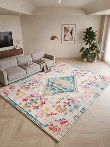 Non-Slip, Washable, Digitally Printed Rug, Runner, Kitchen Rug - Mint Green - View 2