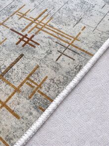 Non-Slip, Washable, Digitally Printed Rug, Runner, Kitchen Rug - Coffee Brown - View 6