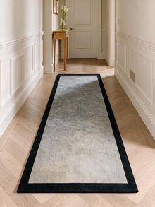 Non-Slip, Washable, Digitally Printed Rug, Runner, Kitchen Rug - Grey - View 9