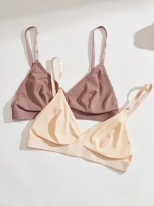 Bare Chapter Women's Wireless Bra 5-Piece Set - Multicolor - View 7