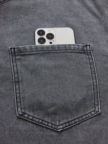AXEPEAK Men's Gray Zip-Up Long Sleeve Top - Light Grey - View 6