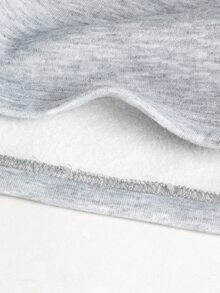 GentleRue Maternity Sweatshirt Hamil Lengan Panjang Warna Polos untuk Pemakaian Sehari-hari - Light Grey - View 8