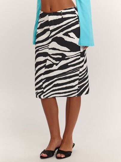 SHEIN BAE Fall& Winter Women's Zebra Print Sexy Bodycon Elegant Skirt Fall Clothes For Women , Winter Clothe Halloween Elegant