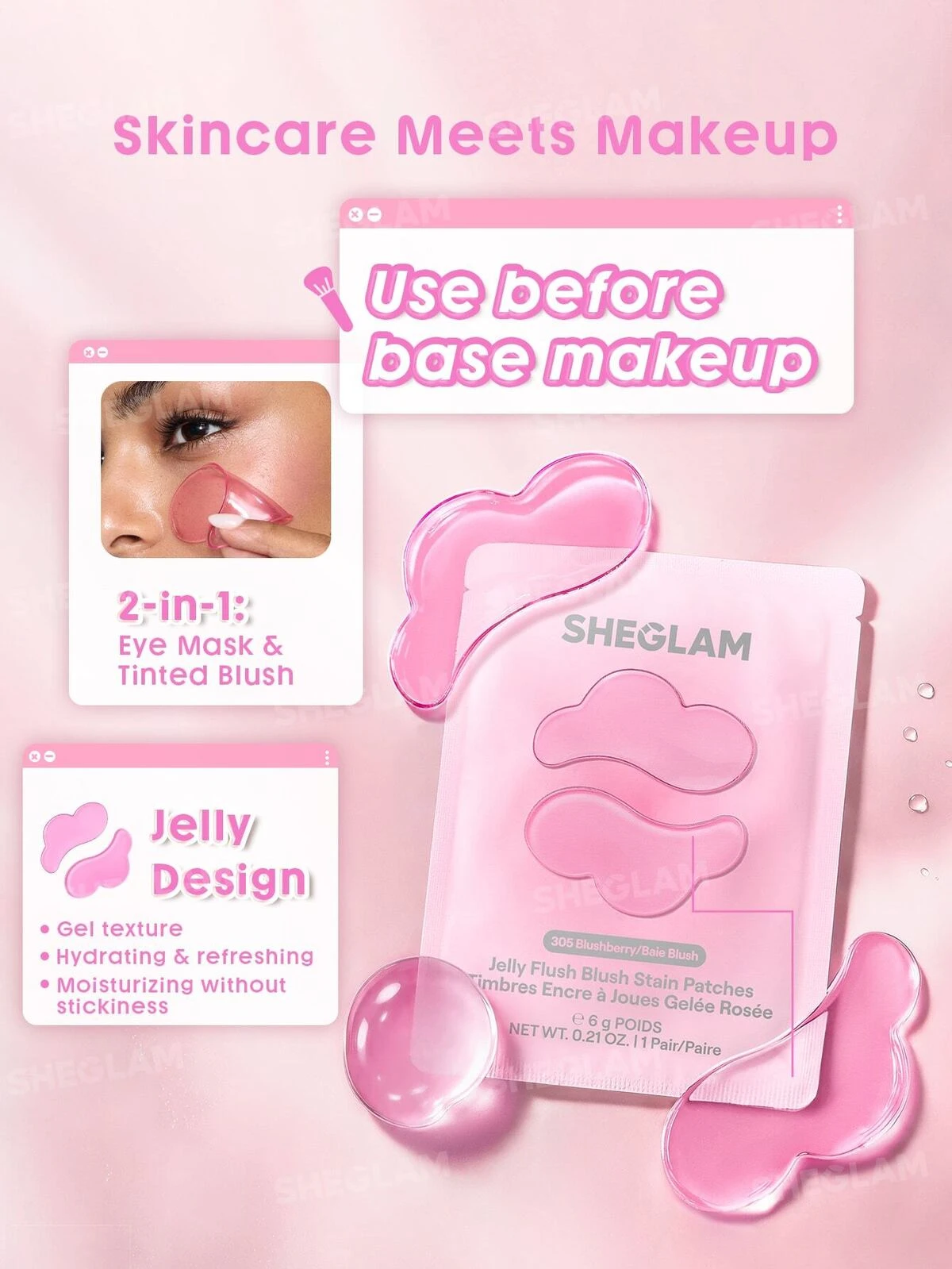 Jelly Flush Blush Stain Patches