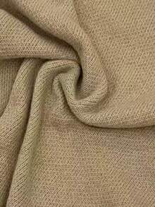 Balvessa New Arrival Women's AutumnSolid-Color Casual Versatile Cardigan, Khaki KnitCardigan Outerwear For Going-Out, Commute & DailyWear - Khaki - View 6