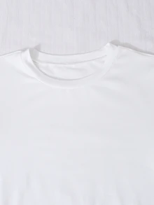 SHEIN 3件組青少年女孩刷毛內裡拉鍊夾克、城市印花短袖上衣、喇叭褲套裝、長袖連帽衫，Sixth Form 正式風，白色與棕色，秋季 - 棕色 - 查看 5