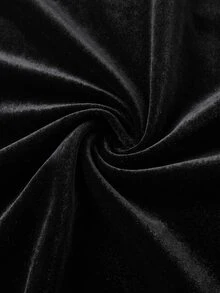 GlowEve CURVE Plus Size Women's Elegant Ruffle Hem Top And Skirt 2 Pieces Set For Daily Commute - Black and White - View 4