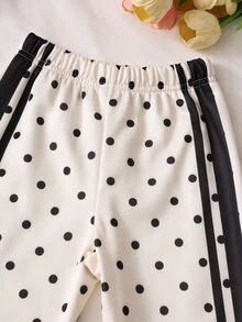 Elladie kids 紫色蝴蝶結女童運動休閒套裝 4-7歲 2025夏季 INS風 2件式運動褲套裝 幼兒園托兒所生日穿搭 - 彩色 - 查看 7