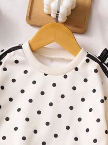 Elladie kids 紫色蝴蝶結女童運動休閒套裝 4-7歲 2025夏季 INS風 2件式運動褲套裝 幼兒園托兒所生日穿搭 - 彩色 - 查看 4