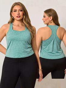 Easithlete Easithlete 2026 New Comfortable 4-Way Stretch Plus Size Women's Sports Tank Top - Multicolor - View 7