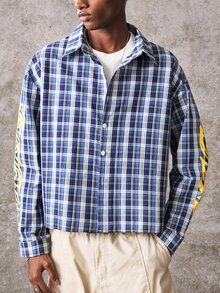 ROMWE MEN Casual Men Shirts - Multicolor - View 2