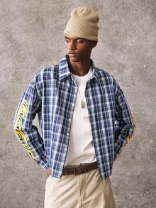 ROMWE MEN Casual Men Shirts - Multicolor - View 5