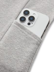 In My Nature Women's Autumn/Winter Casual Outdoor Fleece Jacket - Grey - View 12