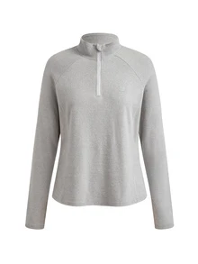 In My Nature Women's Autumn/Winter Casual Outdoor Fleece Jacket - Grey - View 9