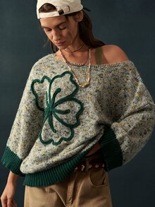 Bohemela Suéteres de mujer para uso diario y viajes, gris, otoño - Multicolor - Ver 5