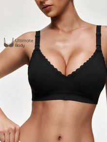 SHAPORA Bra Menyusui Hamil Wanita Terlaris, Modis, Nyaman, Minimalis, Warna Polos, Berkualitas Tinggi, dan Berkinerja Baik, 5pcs/Pack - MultiWarna - View 6