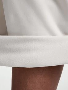 Innovista Innovista Legging Olahraga Harian Wanita Warna Polos dengan Belahan Samping - Krem - View 16