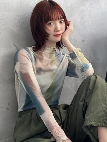 FRIFUL 女士扎染网眼生菜边长袖上衣，透明，秋季女装高领衫 - 卡其色 - 查看 1